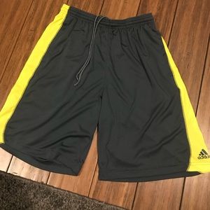 Men’s Adidas Athletic Shorts, Large